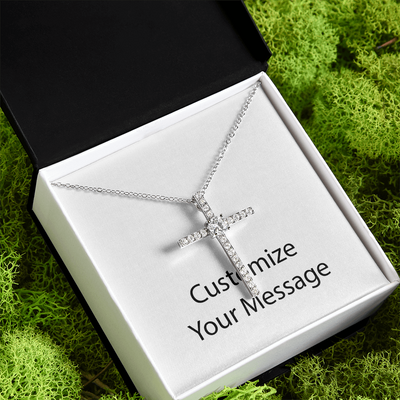 CZ Cross Necklace