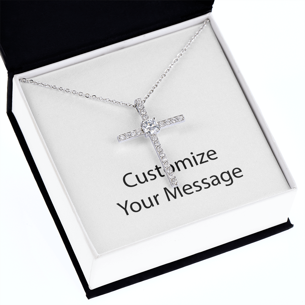CZ Cross Necklace
