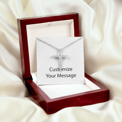 CZ Cross Necklace