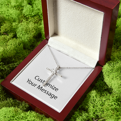 CZ Cross Necklace