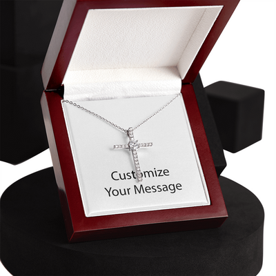 CZ Cross Necklace